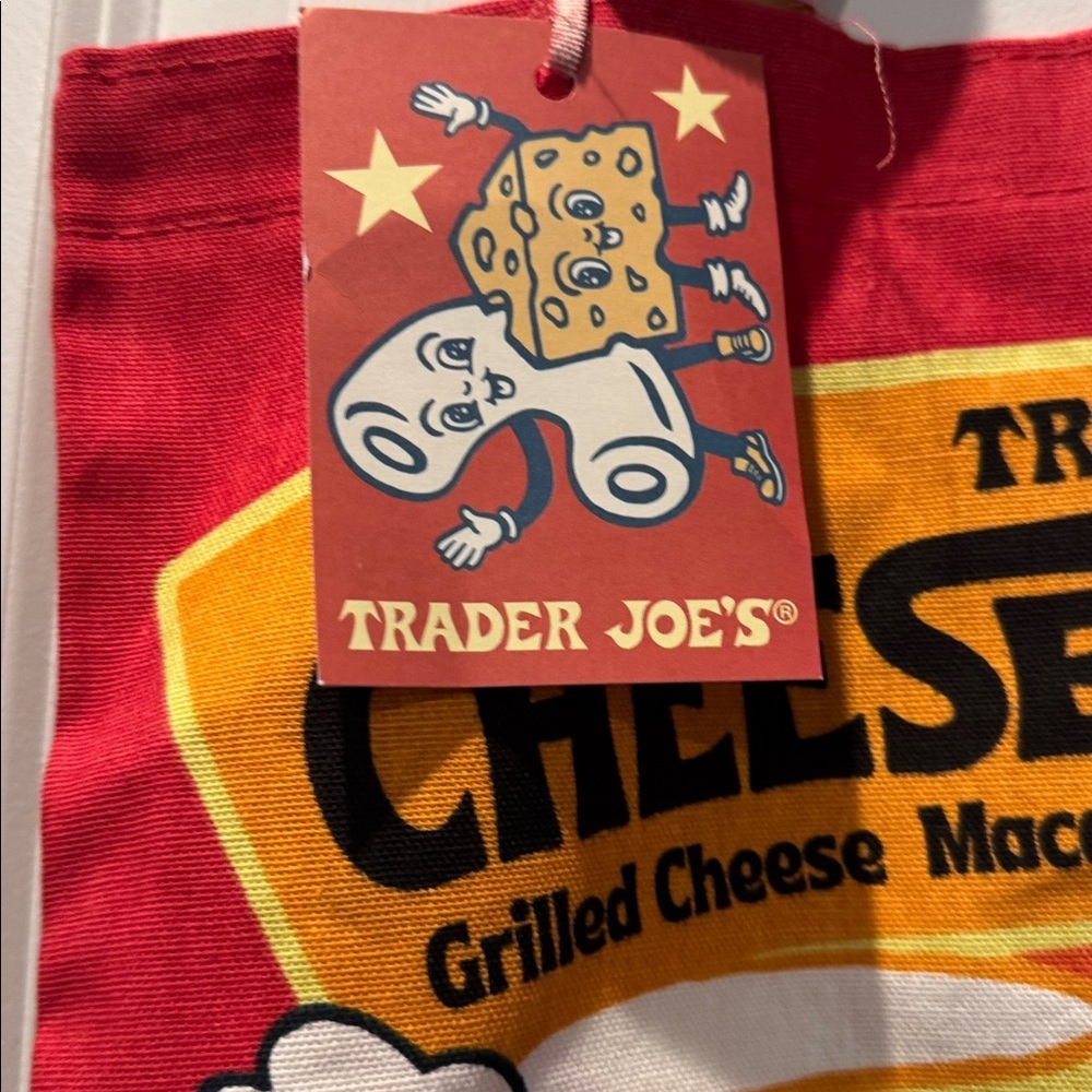 NWT! Trader Joe's Cheese Experience Tote - Picture 3 of 6